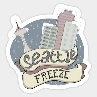 Seattle Freeze Sticker